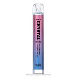 SKE E Zigarette Blaubeer-Himbeer-Eis | SKE Crystal Bar Einweg-Vapor 6P8H40
