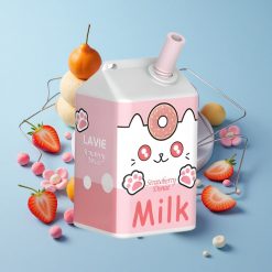 LAVIE Milch 7000 Züge Einweg-Vape Erdbeer-Donut 16ML