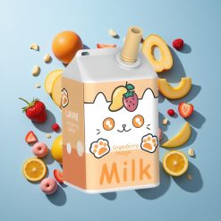 LAVIE Milch 7000 Züge Erdbeer-Mango 16ML