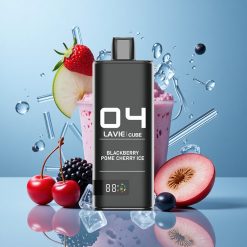 Lavie Cube 20000 Züge Einweg-Vape Brombeere Granatapfel Kirsch-Eis