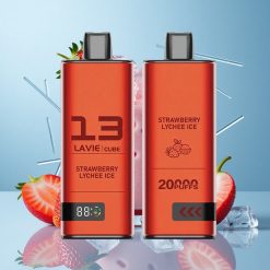 Lavie Cube 20000 Züge Wegwerf-Vape Erdbeer-Litschi-Eis