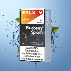 RELX Pod Pro 2 Blaubeer-Splash mit 3% Nikotin und 600 Zügen