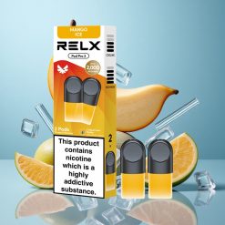 RELX Pod Pro 2 Mango-Eis mit 1,9ml Kapazität und 600 Zügen