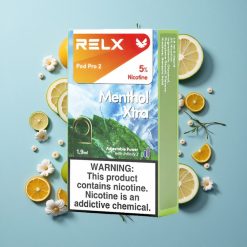 RELX Pod Pro 2 Menthol Xtra mit 5% Nikotin und 1,9ml Kapazität