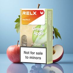 RELX Pod Pro 2 Nikotinfrei 0% Traube Apfel 600 Züge