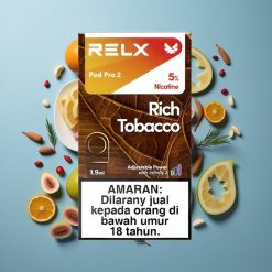 RELX Pod Pro 2 Reich Tabak mit 5% Nikotin und 600 Züge