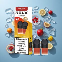 RELX Pod Pro 2 mit 1,8% Nikotin und Hawthorbeis