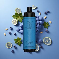 RandM Fumot Shisha 10000 Züge Einweg-Vape Blaubeere Traube