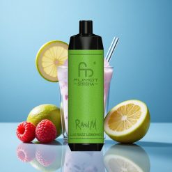RandM Fumot Shisha 10000 Züge Einweg-Vape Blaue Himbeerlimonade