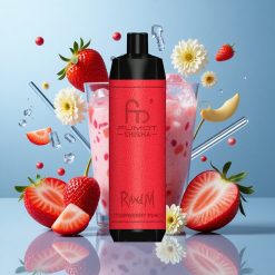 RandM Fumot Shisha 10000 Züge Einweg-Vape Erdbeer Punsch