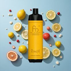 RandM Fumot Shisha 10000 Züge Einweg-Vape Zitrone-Kirsche