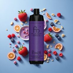 RandM Fumot Shisha 10000 Züge Wegwerf-Vape Blaubeere-Saure Himbeere