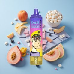 RandM Fumot Tornado 15000 Züge Pfirsich-Heidelbeer-Bonbon