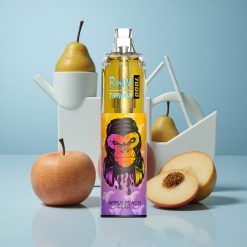 RandM Fumot Tornado 7000 Einweg-Vape Apfel Pfirsich Birne mit 850 MAH Akku