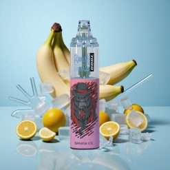 RandM Fumot Tornado 7000 Wegwerf-Vape mit 14 ML E-Liquid und Bananeneis