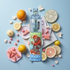 RandM Fumot Tornado 7000 Wegwerf-Vape mit 14 ML E-Liquid und Baumwollbonbon-Geschmack