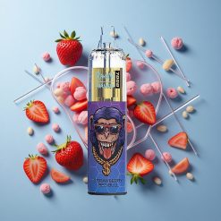 RandM Fumot Tornado 7000 Wegwerf-Vape mit 14 ML E-Liquid und Erdbeere Red Bull