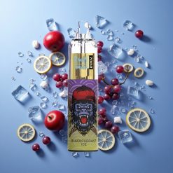 RandM Fumot Tornado 7000 Wegwerf-Vape mit 14 ML E-Liquid und Schwarze Johannisbeere Eis