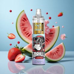 RandM Fumot Tornado 7000 Züge Einweg-Vape Erdbeer-Wassermelone