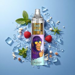 RandM Fumot Tornado 7000 Züge Wegwerf-Vape Blaubeer-Eis