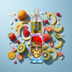 RandM Fumot Tornado 7000 Züge Wegwerf-Vape Erdbeere Kiwi mit 850 MAH Akku