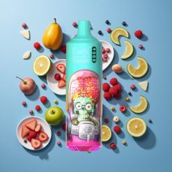 RandM Fumot Tornado 9000 Züge & 18 mL E-Liquid Einweg-Vape Blaue Saure Himbeere