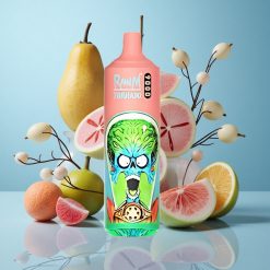 RandM Fumot Tornado 9000 Züge Einweg-Vape Gummibär mit 18 mL E-Liquid und Mesh Coil