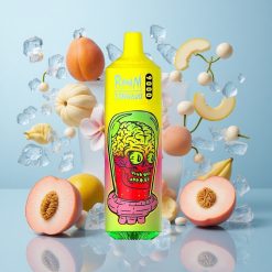 RandM Fumot Tornado 9000 Züge Sommer Pfirsich Eis