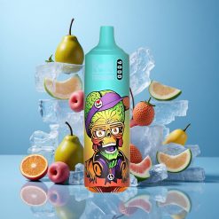 RandM Fumot Tornado 9000 Züge mit Mesh Coil und Blaulicher Eis Geschmack