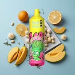 RandM Fumot Tornado 9000 Züge mit Mesh-Coil und Triple Mango