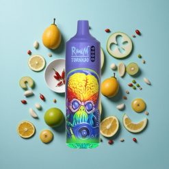 RandM Fumot Tornado 9000 Züge und 18 mL E-Liquid Kühle Minze