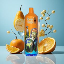 RandM Fumot Tornado 9000 Züge und 18 mL E-Liquid Orangenlimonade