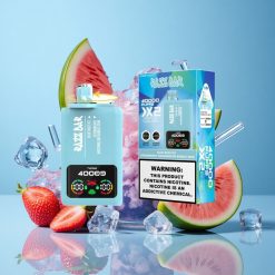 Razz Bar 40000 Züge Einweg-Vape Blaue Himbeere Eis-Erdbeer Wassermelone Bubble Gum