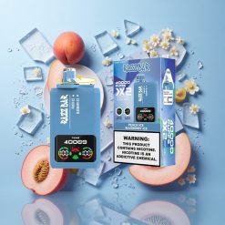 Razz Bar 40000 Züge Einweg-Vape Pfirsich Eis_Heidelbeer Eis