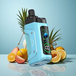 Razz Bar 45000 Züge Einweg-Vape Tropische Frucht mit 1,0 Ohm Mesh Coil